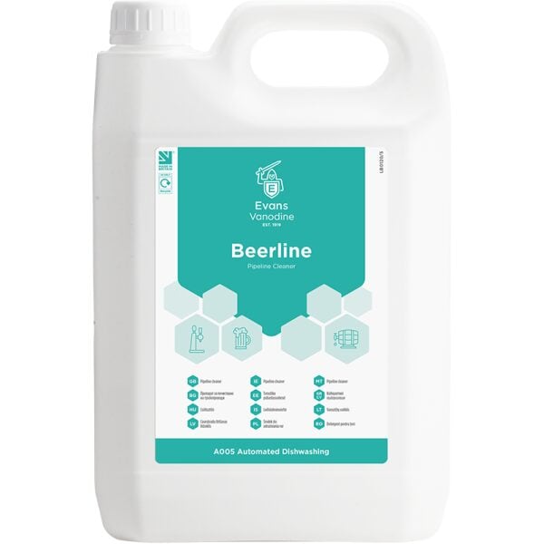 Evans Beerline Pipeline Cleaner 5LTR