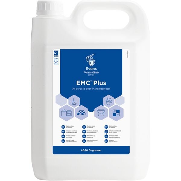 Evans E.M.C. Plus All Purpose Cleaner And Degreaser 5LTR