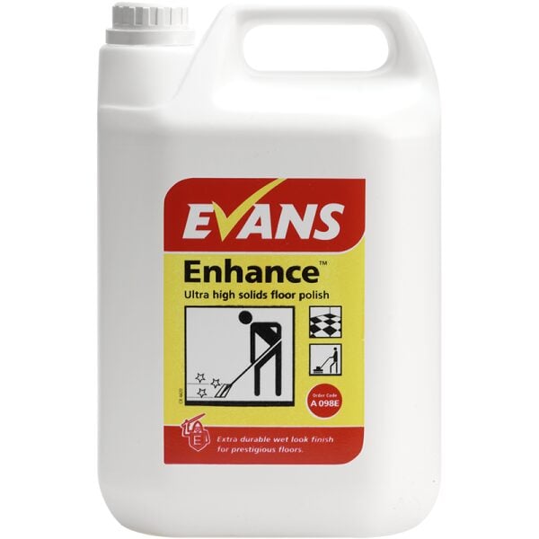 Evans Enhance Ultra High Solids Floor Polish 5LTR