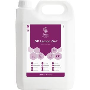 Evans Neutral Floor Cleaning GP Lemon Gel 5LTR