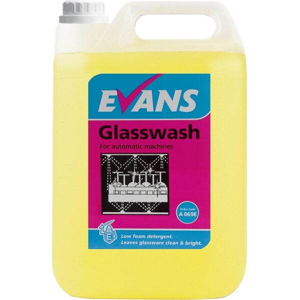 Evans Glasswash For Automatic Glasswashing Machines 5LTR