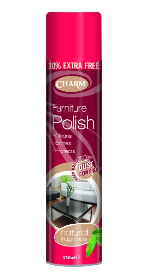 Charm Furniture Polish Natural 330ML X 12