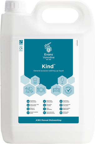 Evans Kind General Purpose Washing Up Liquid 5LTR