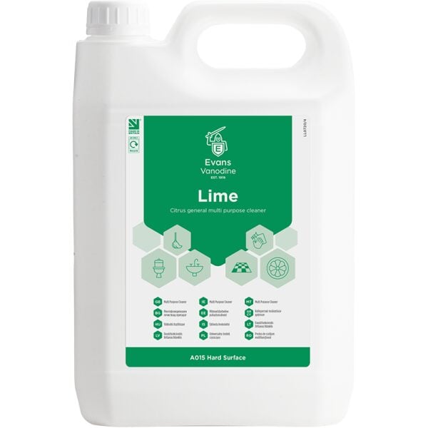 Evans Lime General Multi Purpose Cleaner 5LTR