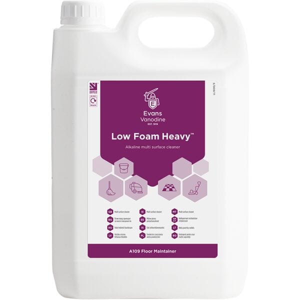 Evans Low Foam Light Multi Surface Cleaner 5LTR