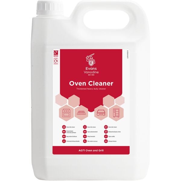 Evans Oven Cleaner RTU Heavy Duty Cleaner 5LTR