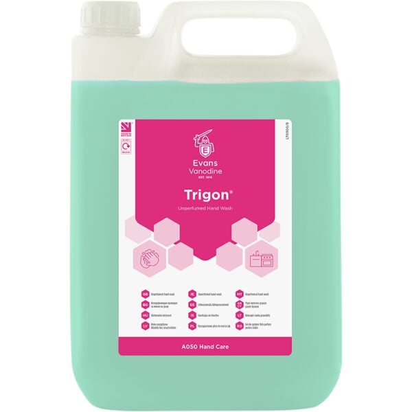 Evans Trigon Unperfumed Hand Wash 5LTR