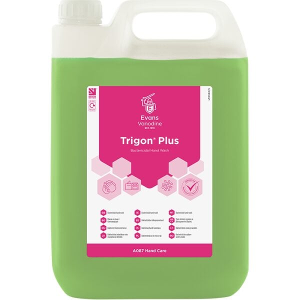 Evans Trigon PLUS Bactericidal Soap 5LTR