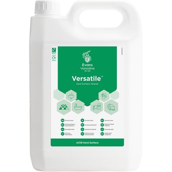 Evans Versatile Hard Surface Cleaner 5LTR