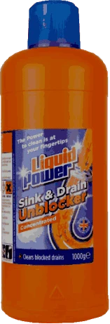 Liquid Power Sink & Drain Unblocker 1000gm X 12 Liquid Power Sink & Drain Unblocker 1000gm X 12