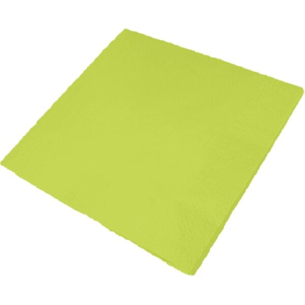 Napkin 2 Ply LIME ZEST 33CM 20 X 100