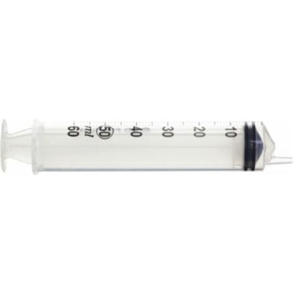 Plastipak Luer Slip Eccentric Tip Syringe 50ML 1 X 10