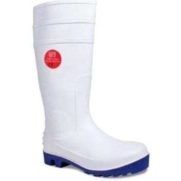 Heavy Duty Food Grade Safety Wellington WHITE Size 13