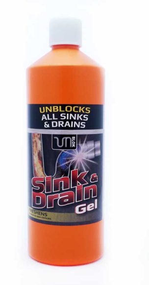 Unblok Sink & Drain Unblock Gel 1LTR X 6