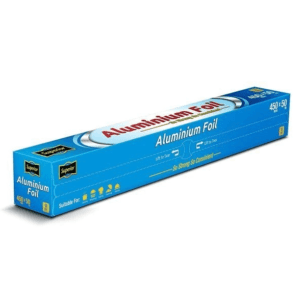 Superior Aluminium Foil Roll 18mu 450MM X 50M