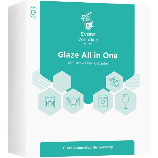 Evans Glaze All In One Dishwash Tablets 120