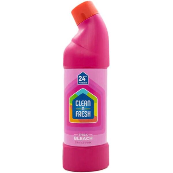 Clean & Fresh Thick Bleach PINK 750ml x12