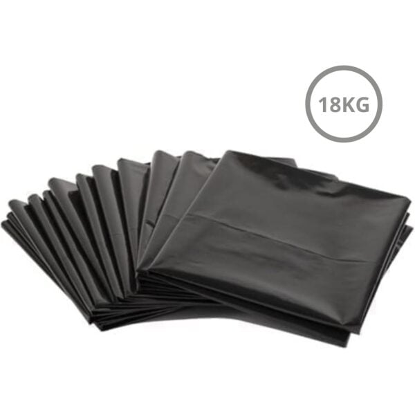 Refuse Sacks Titan Extra Heavy Duty  BLACK 18x29x39'' 18KG X 200