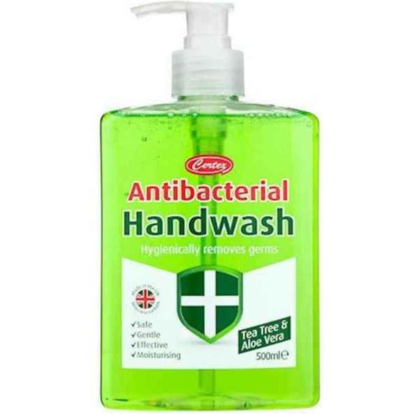 Certex Anti Bac Handwash Soap Tea Tree & Aloe 500Ml X 12