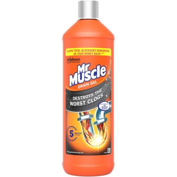 Mr Muscle Sink And Drain Gel 6 X 1LTR