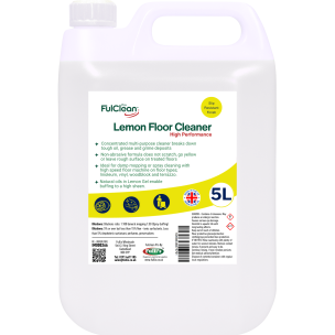 Fulclean Lemon Gel Floor Cleaner 5LTR