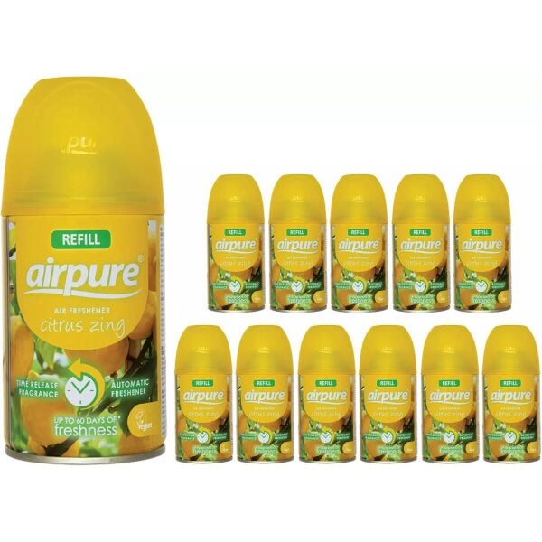 Airpure Auto Refill CITRUS 250Ml 12/Unit