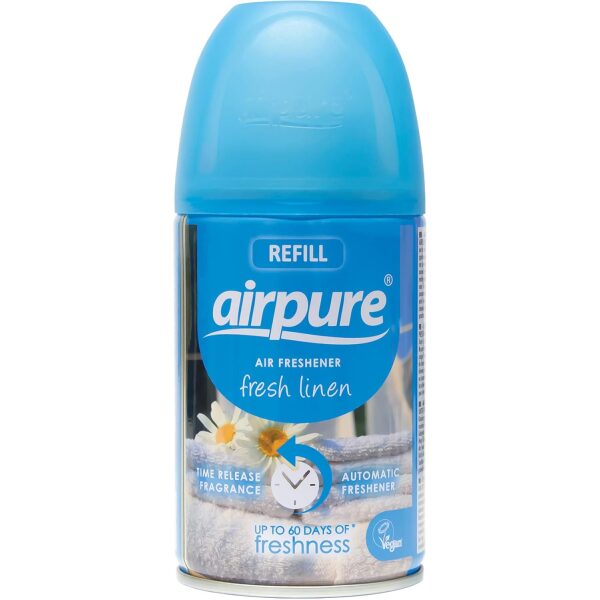 Airpure Auto Refills Linen 250Ml X 12