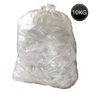 Economy Refuse Sacks Opal CLEAR 18x29x38" 10KG  X 200