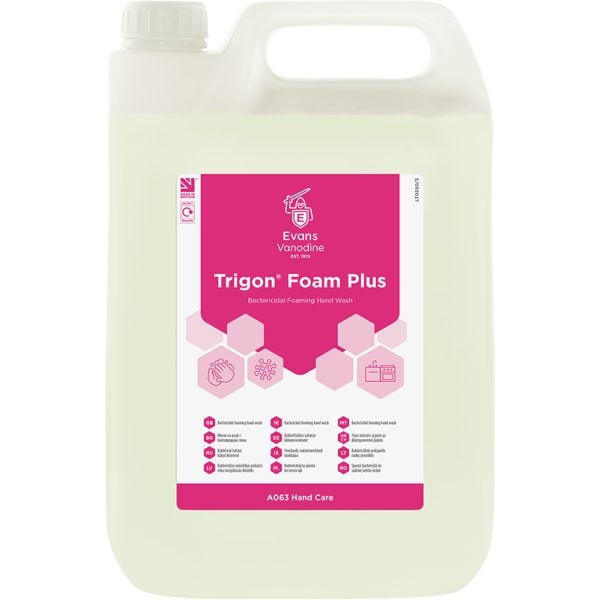 Evans Trigon Foam Plus Unperfumed 5ltr