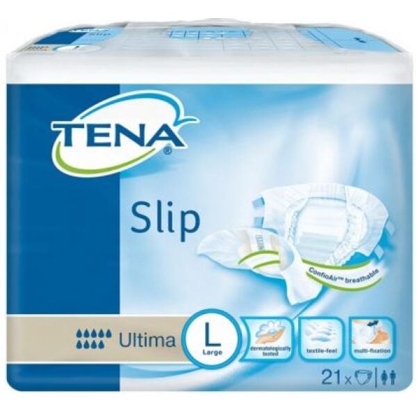 Tena Slip Ultimate Large GREY 3 X 21