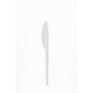 Respozy Plastic Knives WHITE 100 X 32