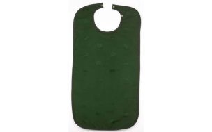 Adult Cloth Bib Washable GREEN 90x45CM